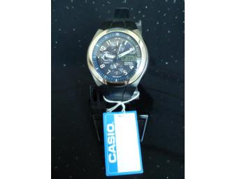Casio men's solar atomic watch