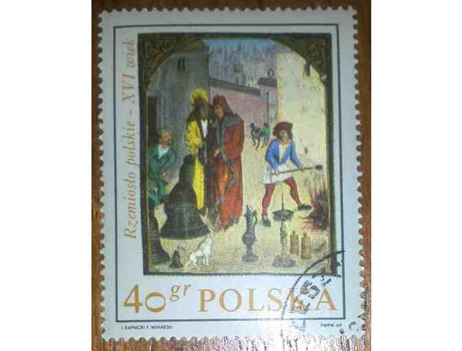 Rare Pieter Brueghel 40gr POLSKA Postage Stamp