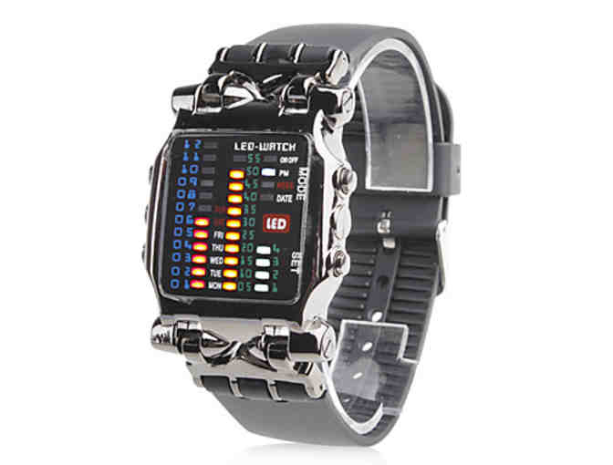 Men's firestorm digital wrist watch!