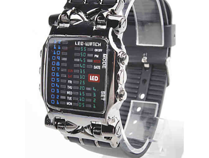 Men's firestorm digital wrist watch!