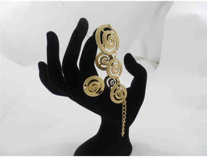 Desie 5-piece crystal ring, bracelet, earrings & necklace statement set!