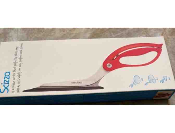 Variety Package-totes, scissors, serving dish, salt pot.