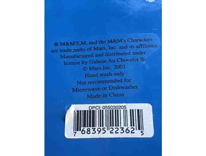 Collectible - Yellow & Red M&M's Dispenser and M&M's Hot Rod Candy Dish