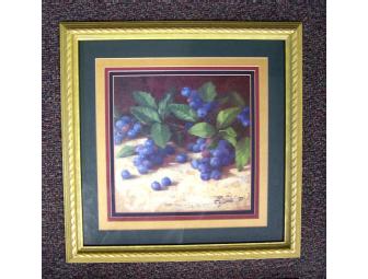 Framed Fruit Prints