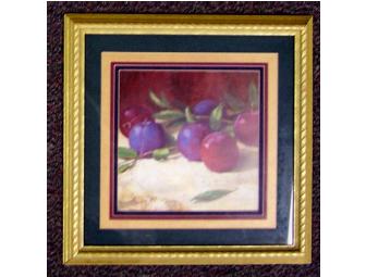 Framed Fruit Prints