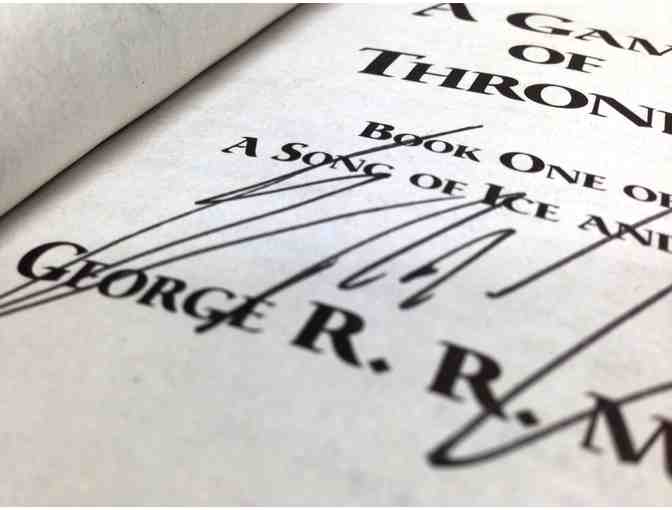 George R.R. Martin signed set - Game of Thrones - A Song of Fire and Ice