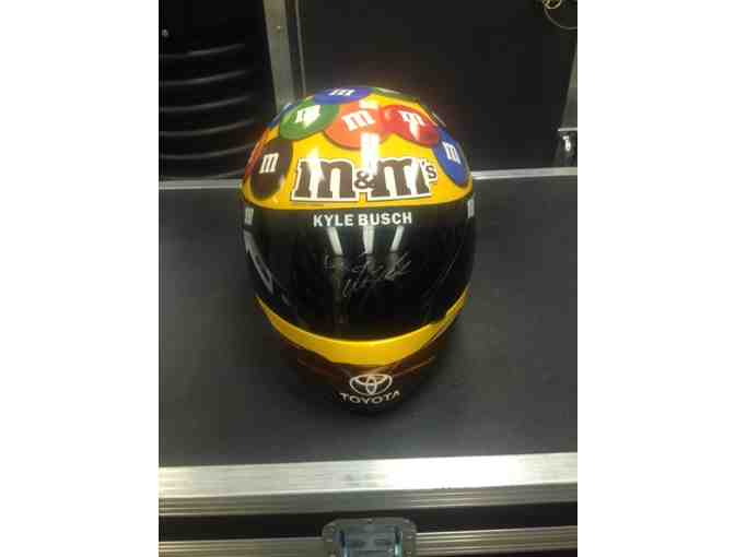 Kyle Busch Autographed NASCAR Helmet