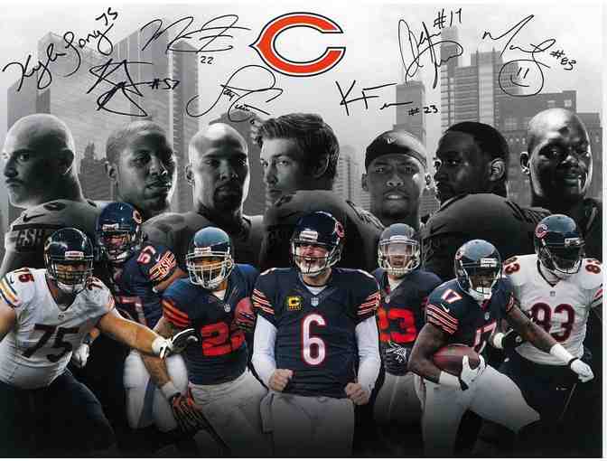 Chicago Bears Fan Pack - Game tickets and Autographed photo