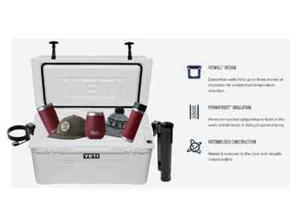 YETI COOLER AND FISHING PACKAGE