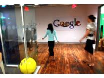 Backstage Tour of Google's New York City Offices & Lunch in the Cafeteria!