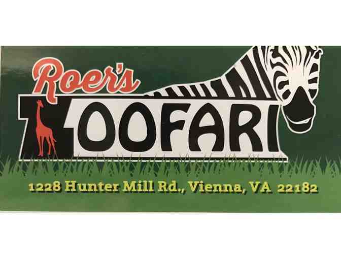 Roers Zoofari 4 Tickets - Photo 2