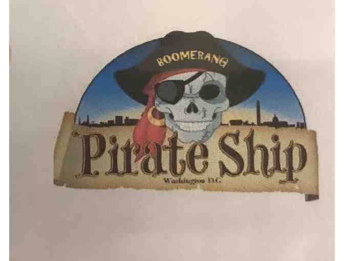 Boomerang Pirate Ship-- Family Fun Treasure Hunt Cruise for 4