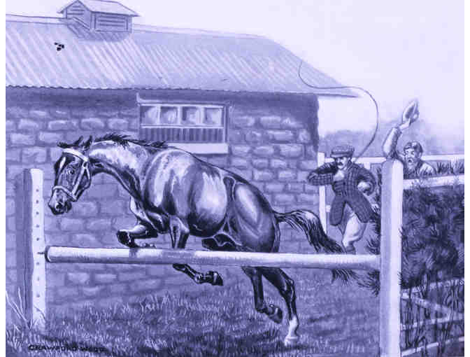 Cross Country with Horse and Hound by Frank Sherman Peer