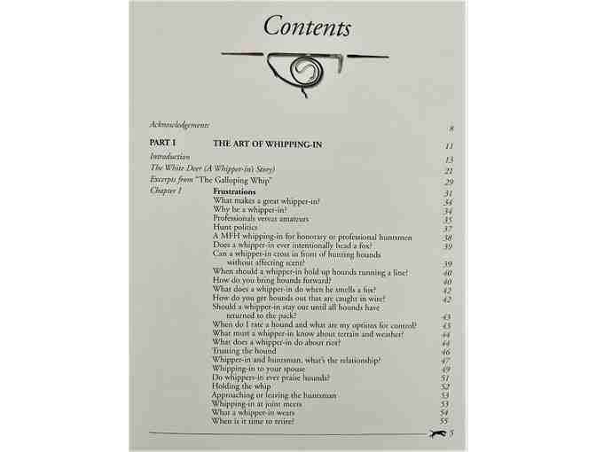 Whipper-in: The Art and Science of Whipping-In and Insights Into the World of Mounted Foxhunting