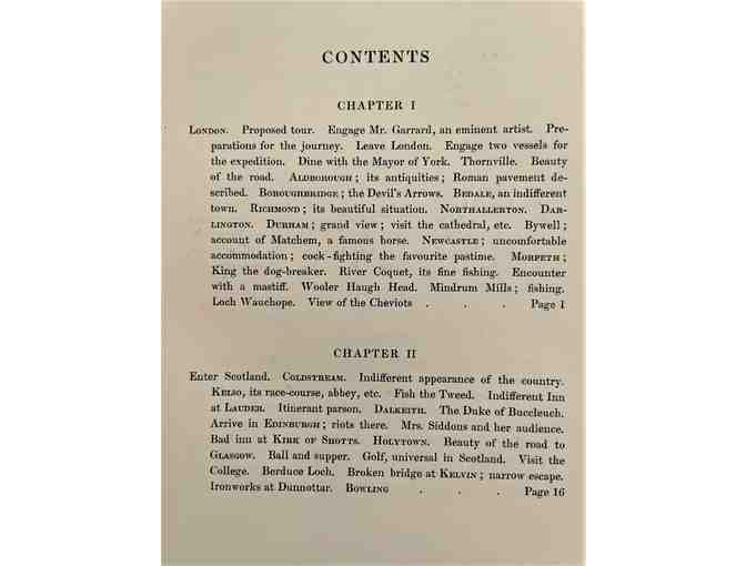 A Sporting Tour through the Northern Parts of England and Great Part of the Highlands of Scotland