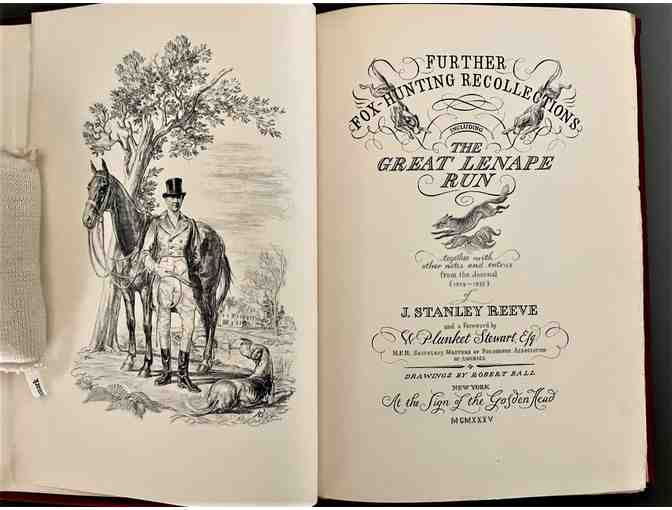 Further Fox-Hunting Recollections: Including the Great Lenape Run.