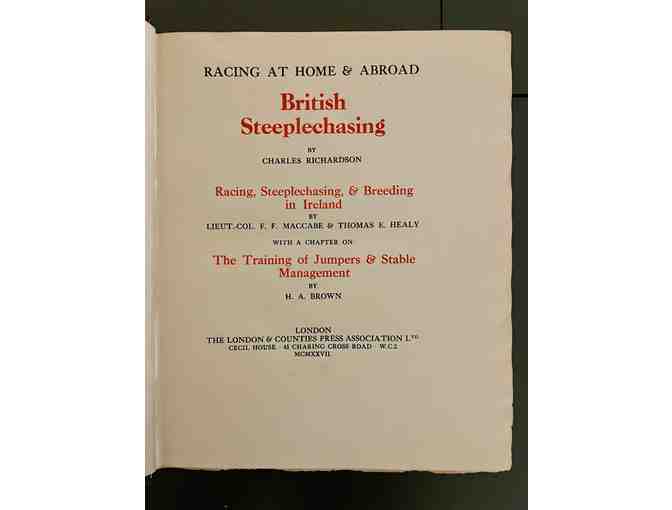 Racing at Home and Abroad volume III: Racing & Breeding in America and the Colonies