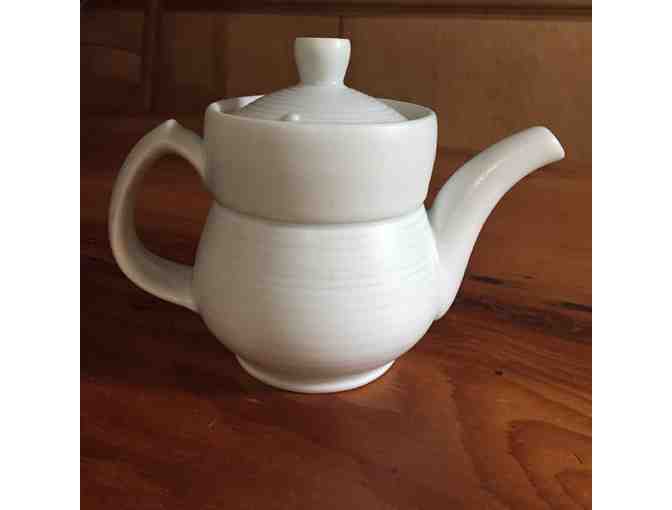 Porcelain Teapot by Mary Louise Carter