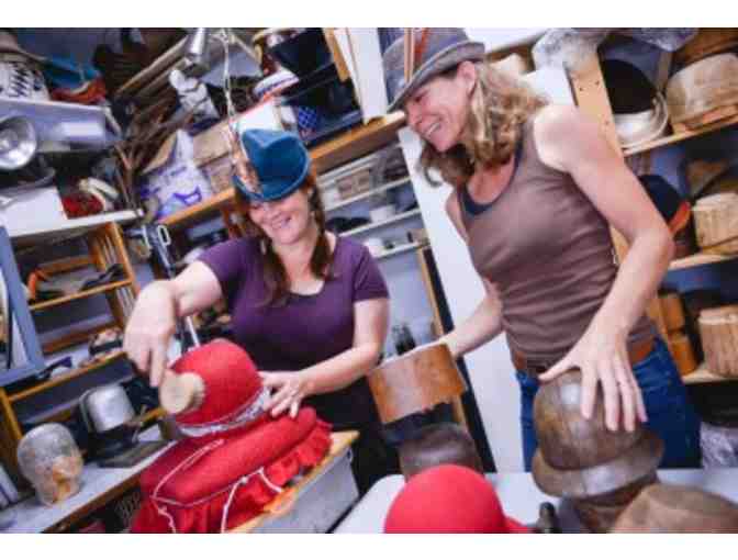 Swan&Stone Black Merino Wool Beret