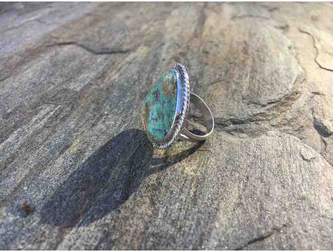 Turquoise and Silver Ring