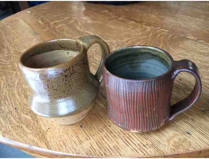Two Handmade Mugs by Kathy Clarke