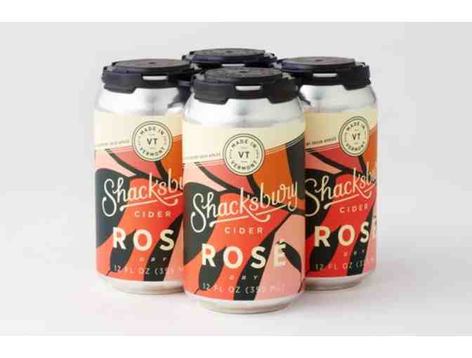 A 4-pack of Shacksbury Rose - Photo 1