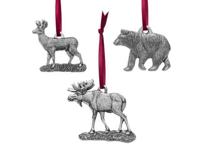 North Woods Ornament Collection by Danforth Pewter