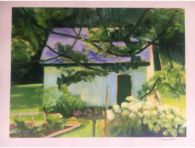 Sarah Wesson Print "Garden Shed" - Photo 1