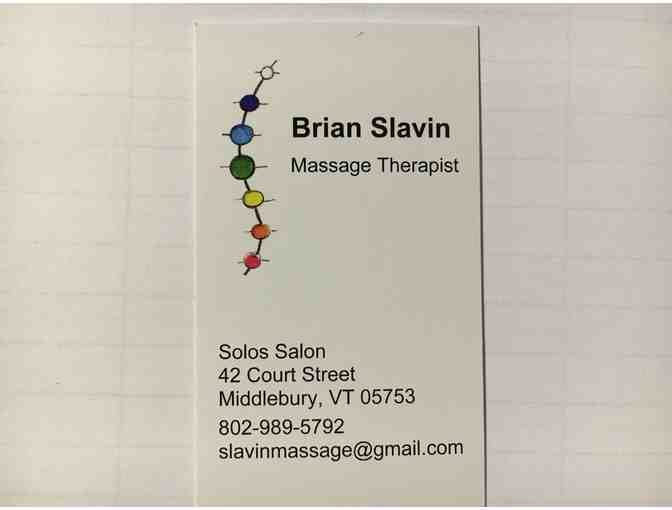 One Hour Therapeutic Massage with Brian Slavin