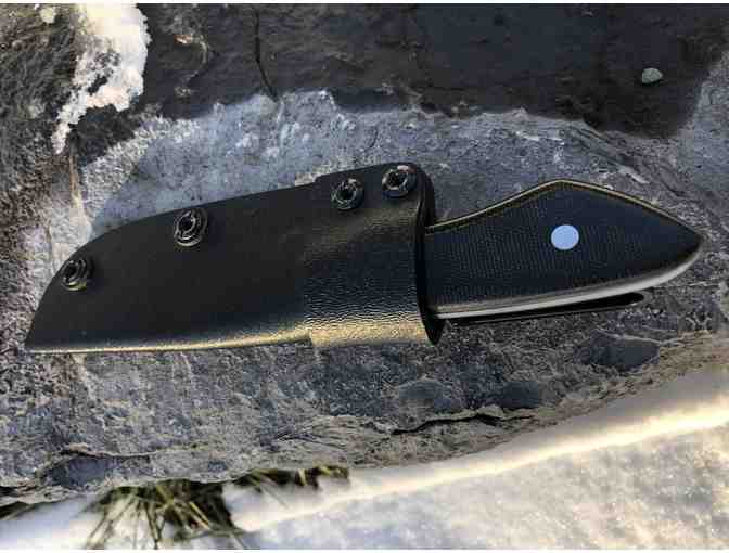 Hand Forged Hunting Knife by Dominic Paolantonio