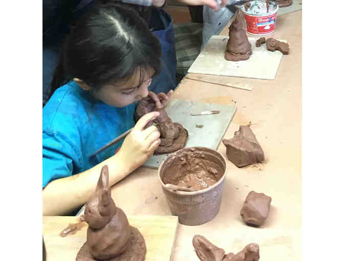 Children's clay class at Middlebury Studio School - Photo 4