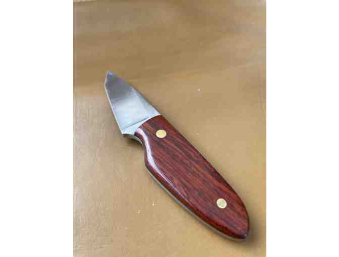 Hand forged hunting knife by Dominic Paolantonio
