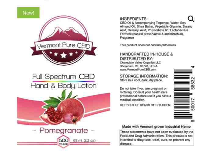 Vermont Pure CBD Product Variety Package (1 of 4)