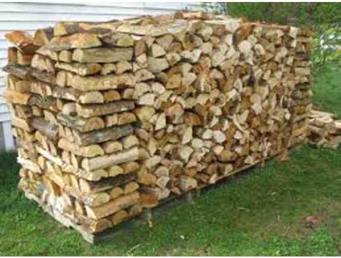One Cord of Firewood, Stacked (1 of 2)