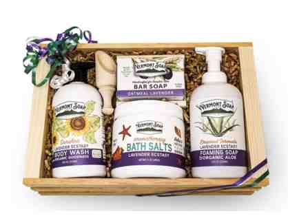 Vermont Soap Lavender Ecstasy Gift Crate