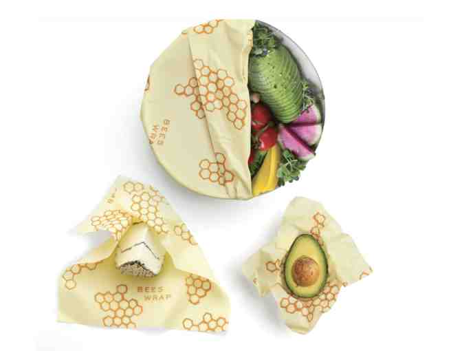 Bee's Wrap 3-Pack Assorted (S,M,L) (Honeycomb)