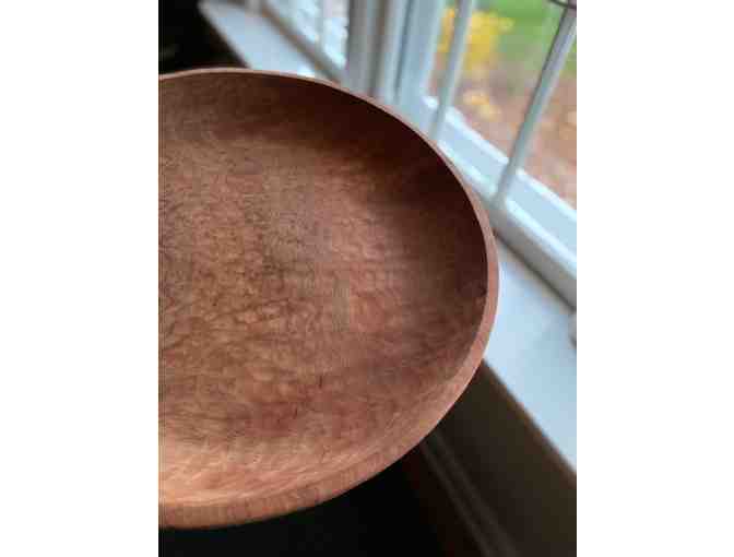 Hand Carved Rustic Wood Bowl