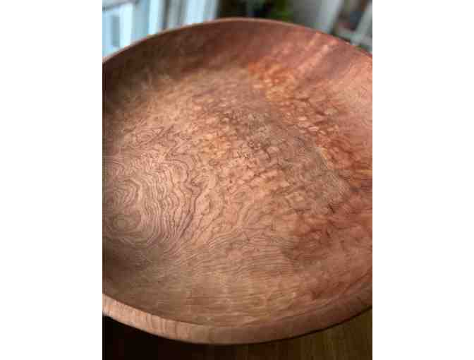 Hand Carved Rustic Wood Bowl