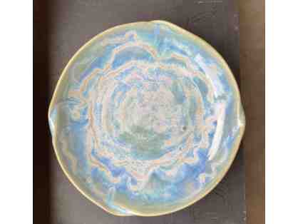 Blue and Green Platter, Barbara Nelson