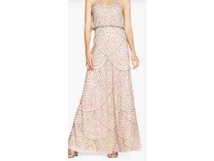 Beaded Formal Gown by Adrianna Papell, XS