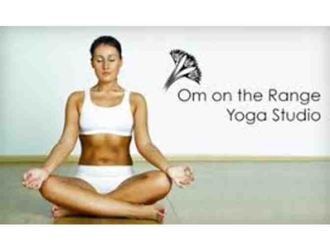Five Yoga Classes at Om on the Range Yoga Studio