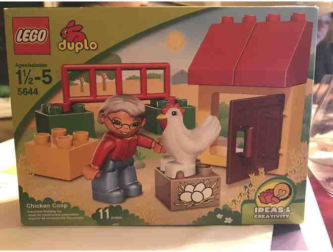 $15 Target gift card and Lego Duplo Set
