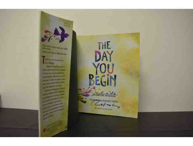 Autographed Copy of The Day You Begin by Jacqueline Woodson
