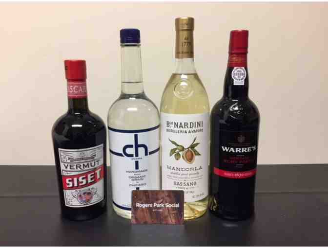 $25 Gift Card and Selected Wines and Spirits from Rogers Park Social
