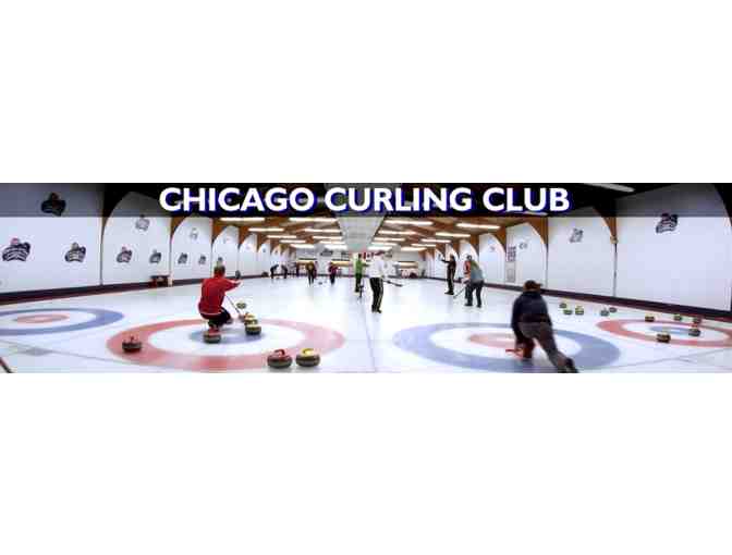 Curling Lesson for 4 Adults at Chicago Curling Club