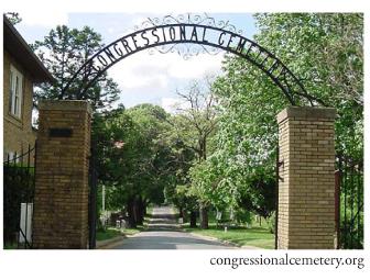 Picnic and Tour at Historic Congressional Cemetery Capitol Hill!