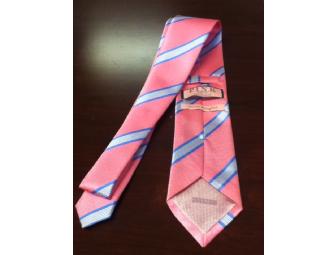 Thomas Pink Avebury Stripe Woven Tie