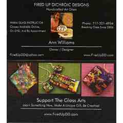 Ann Williams - Fired Up Dichroic Designs