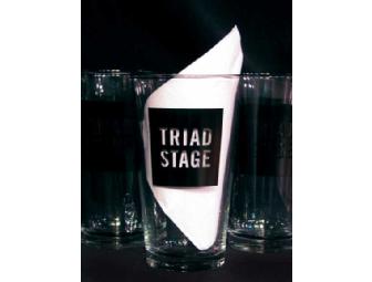 Two Triad Stage Tickets & Pint Glass
