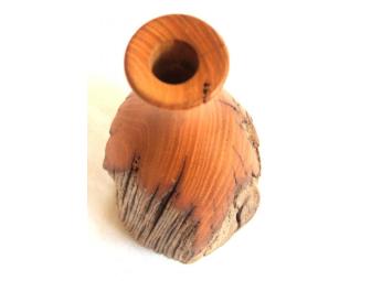 Handmade Wooden Bud Vase